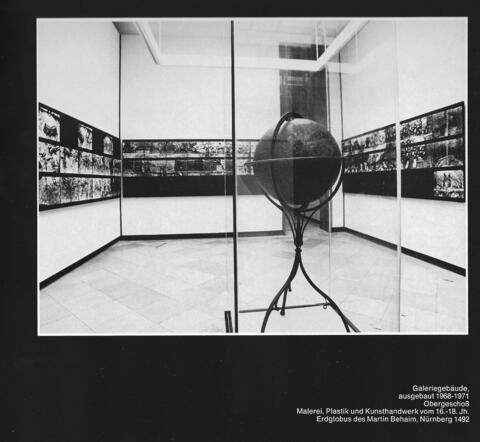 Foto Neuaufstellung Galeriebau 1977