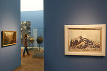 Von oben gesehen Ausstellungsansicht