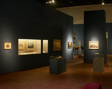 Von oben gesehen Ausstellungsansicht