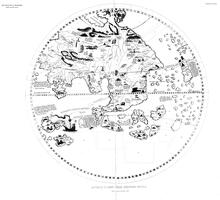 Planiglobus-1   ||   Planiglobus-2   in Jomard, M. (Paris, 1854): Les Monuments de la Géographie ou Recueuil d'anciennes cartes Européennes et orientales_2